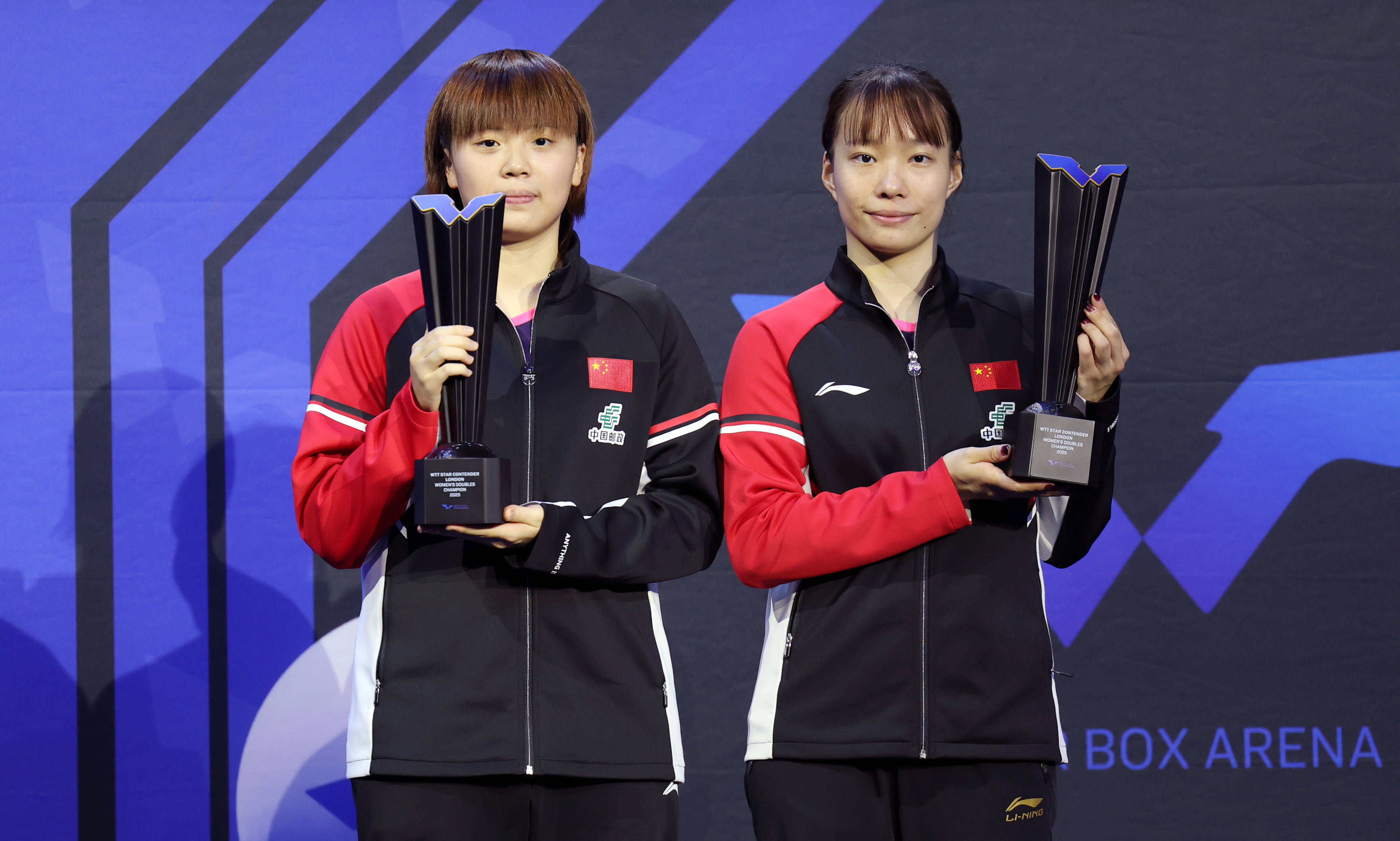 WTT伦敦球星挑战赛:石洵瑶/张翔宇女双夺冠